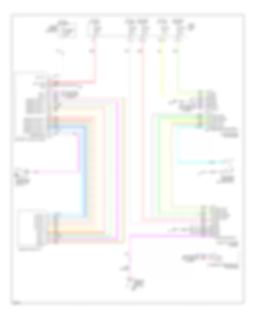 Chime Wiring Diagram for Infiniti G35 x 2008