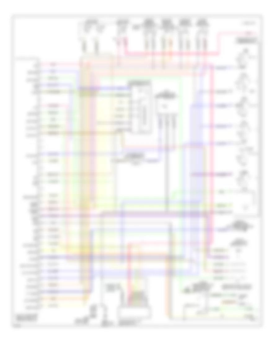 Air Conditioning Wiring Diagrams (1 of 2) for Infiniti I30 t 1997