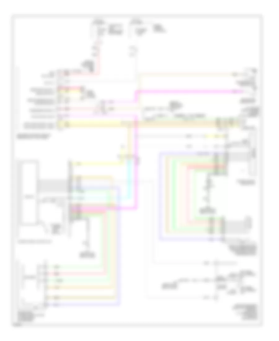 Power Windows Wiring Diagram, Coupe for Infiniti G37 IPL 2013