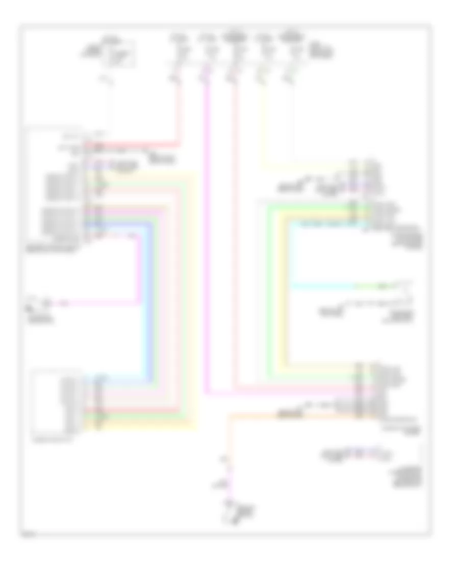 Chime Wiring Diagram for Infiniti G37 2008