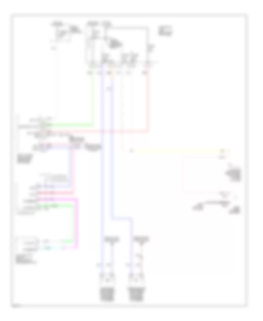 Defoggers Wiring Diagram for Infiniti G37 Journey 2008