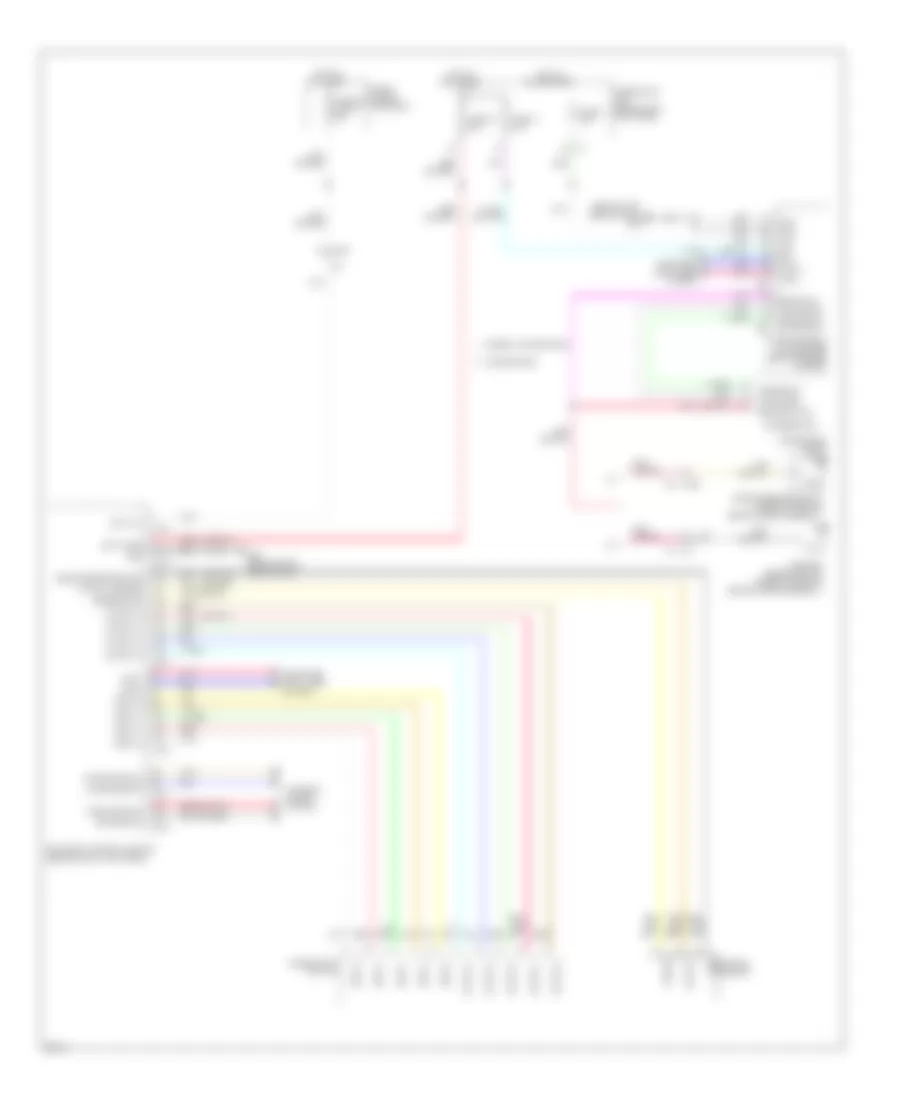 Headlights Wiring Diagram 1 of 2 for Infiniti G37 x 2013