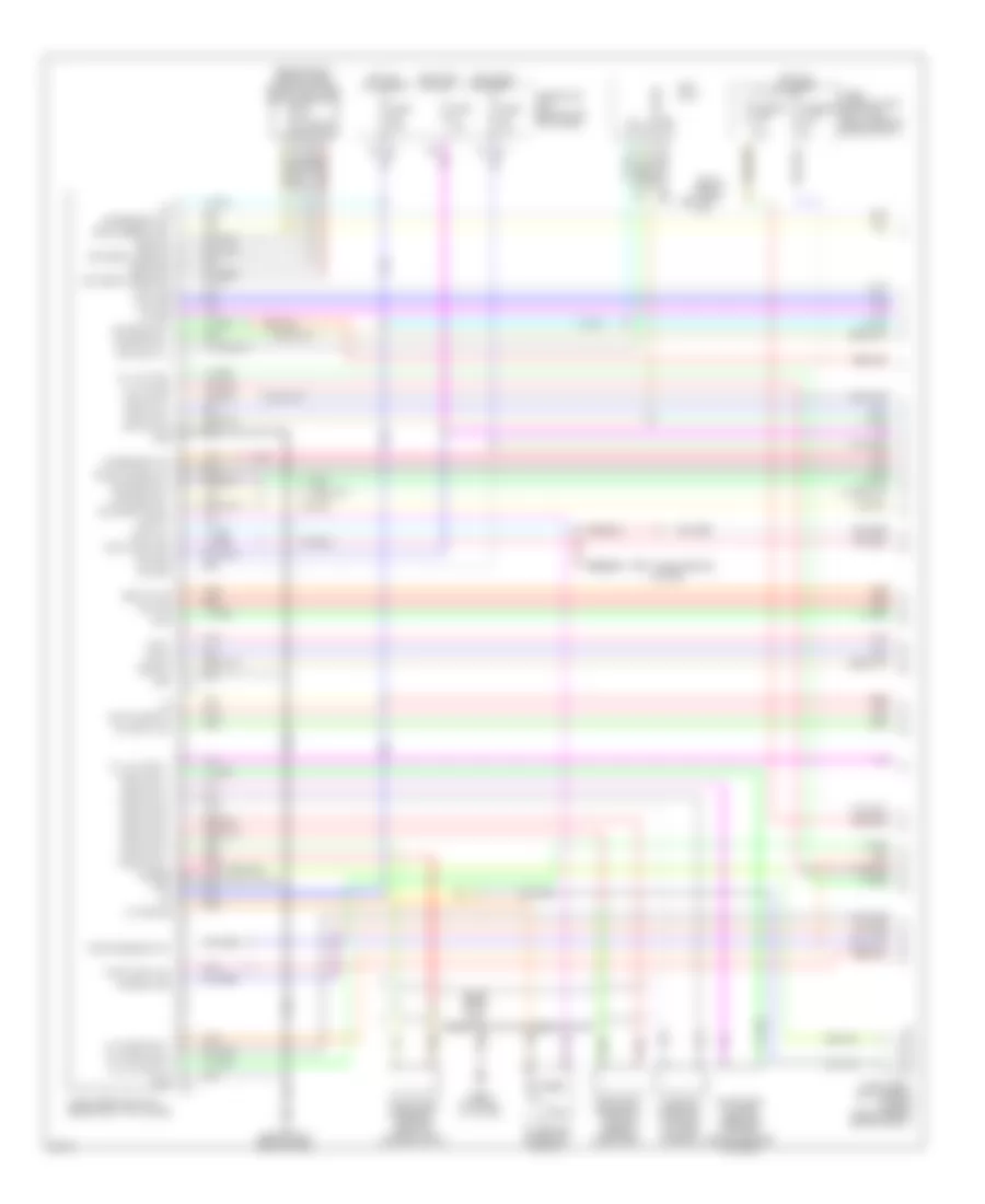 Anti theft Wiring Diagram 1 of 4 for Infiniti M35 2008