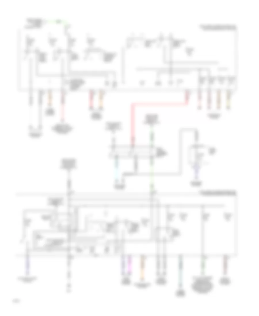 Power Distribution Wiring Diagram 3 of 3 for Infiniti M35 2008