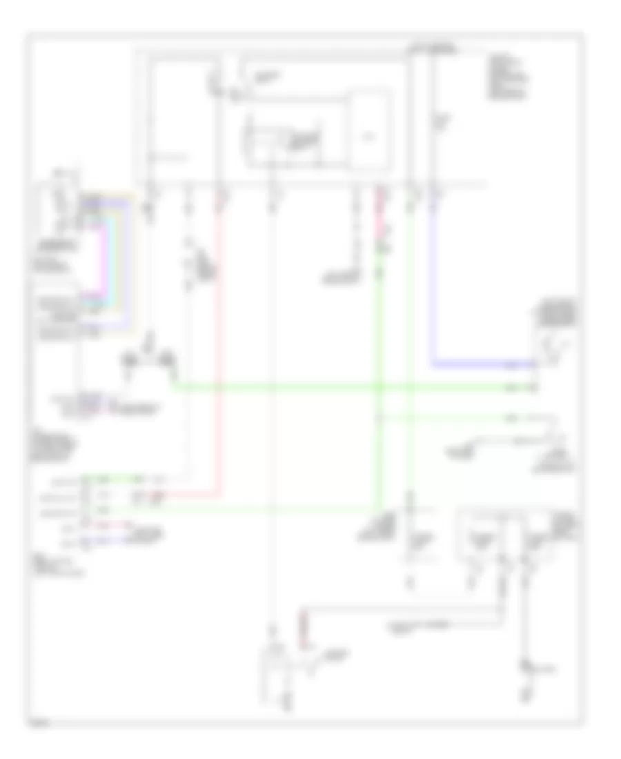 Starting Wiring Diagram for Infiniti JX35 2013