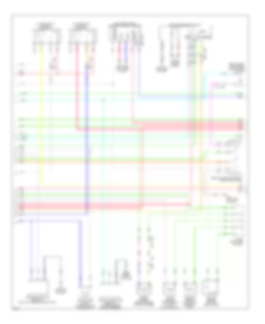 Automatic A C Wiring Diagram 2 of 4 for Infiniti JX35 2013