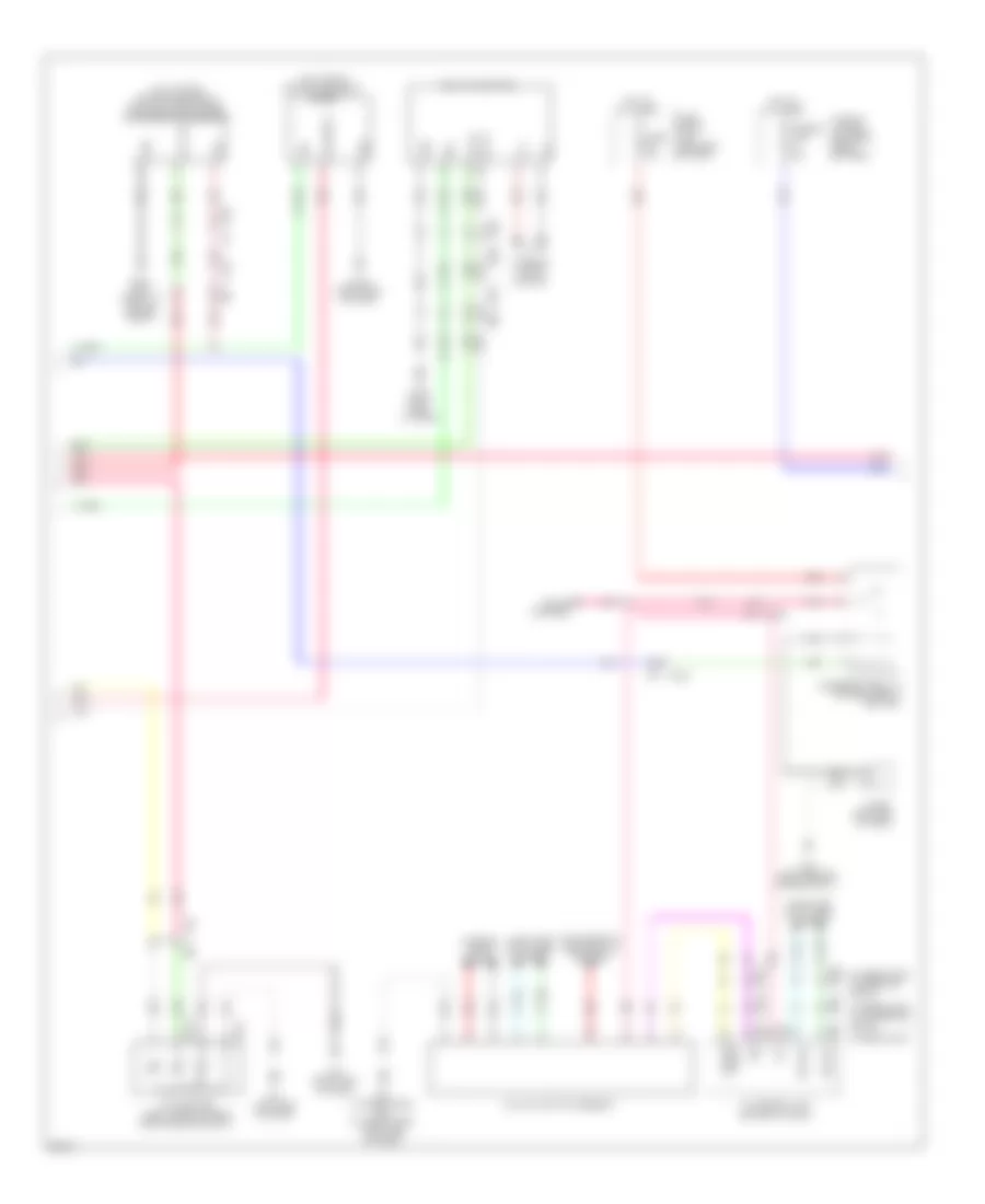 Automatic A C Wiring Diagram 3 of 4 for Infiniti JX35 2013