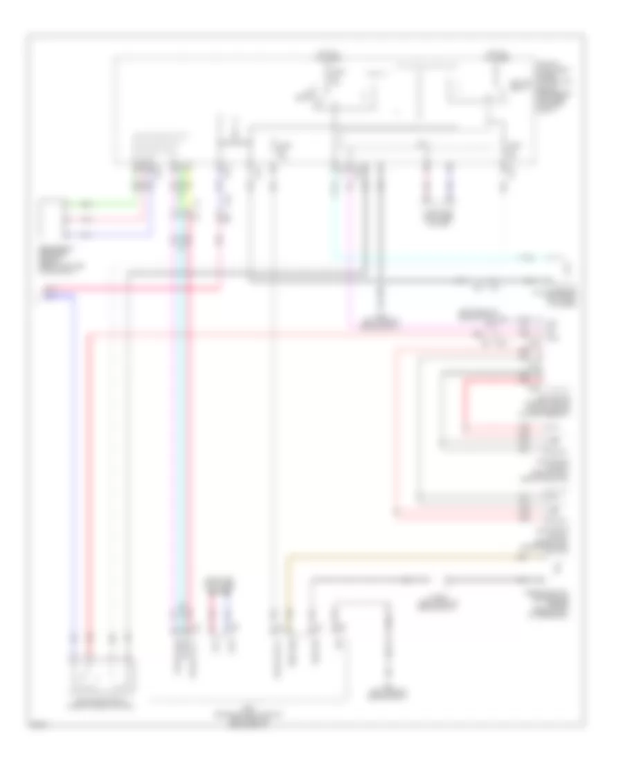 Automatic AC Wiring Diagram (4 of 4) for Infiniti JX35 2013