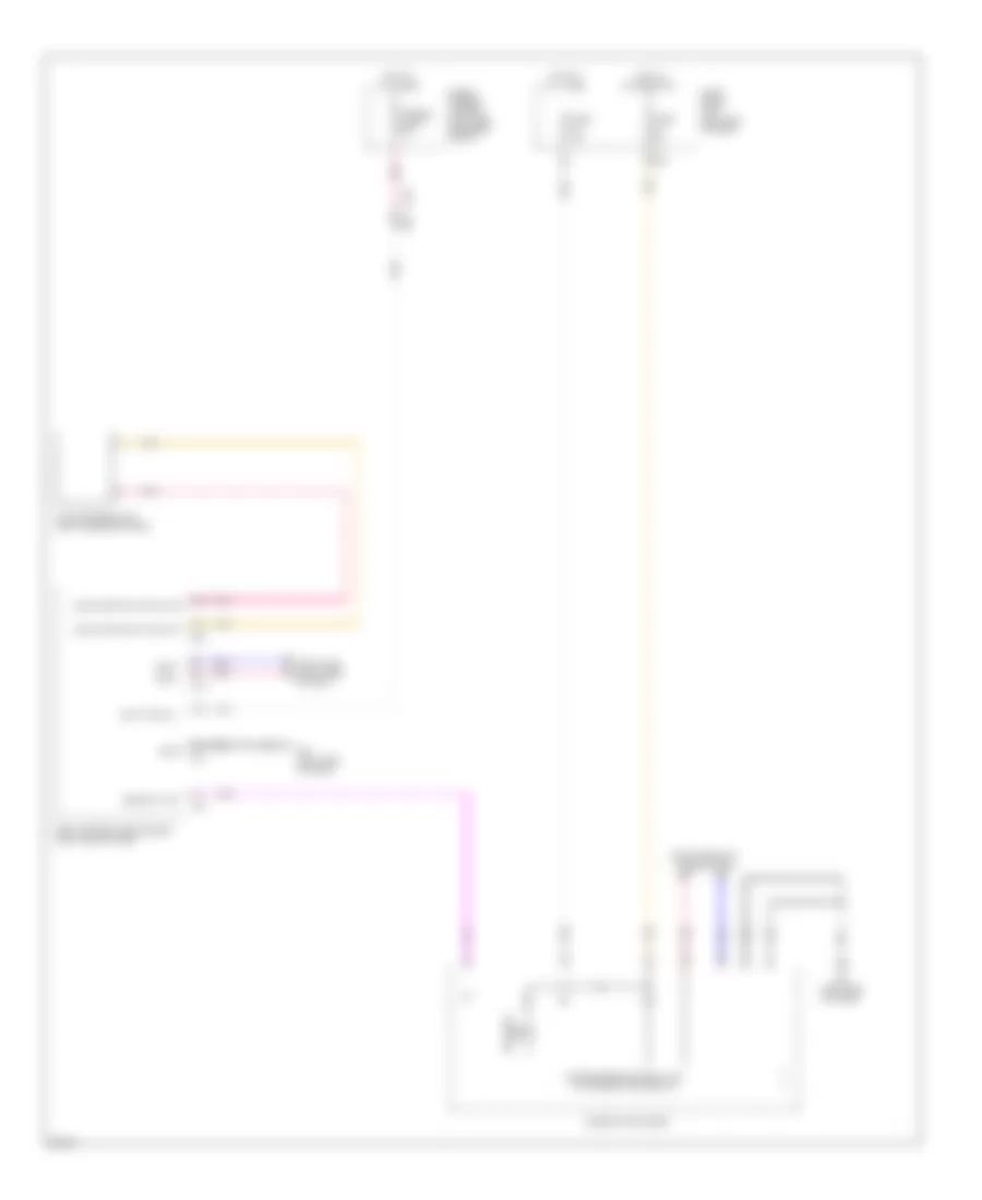 Immobilizer Wiring Diagram for Infiniti JX35 2013