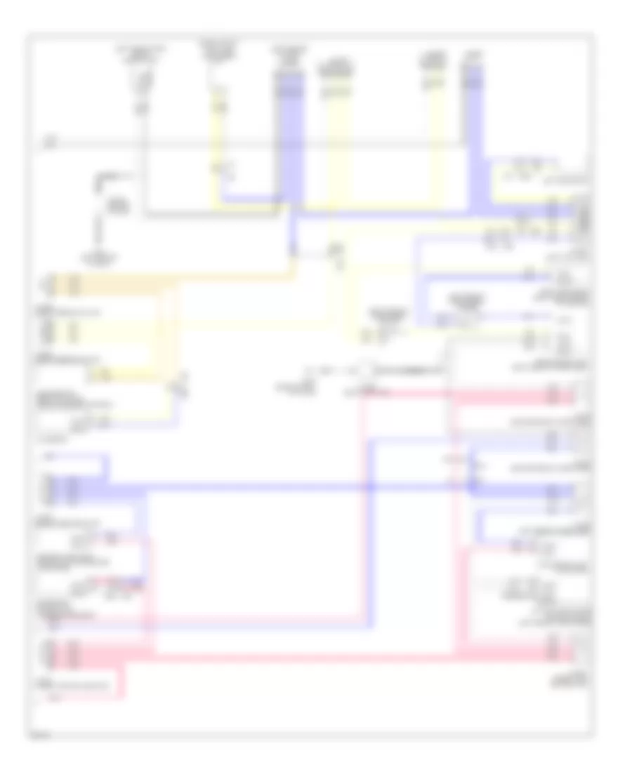 Computer Data Lines Wiring Diagram with Memory with ICC 3 of 3 for Infiniti JX35 2013