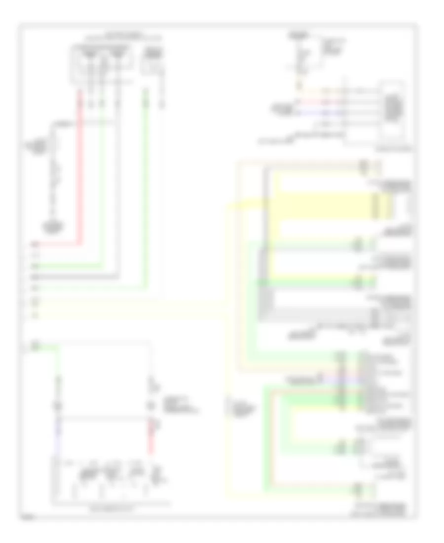 Cruise Control Wiring Diagram (2 of 2) for Infiniti JX35 2013