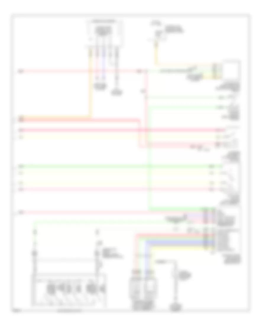 Intelligent Cruise Control Wiring Diagram 2 of 2 for Infiniti JX35 2013