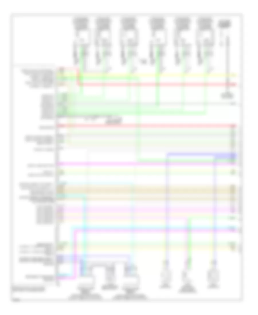 3 5L Engine Performance Wiring Diagram 1 of 6 for Infiniti JX35 2013