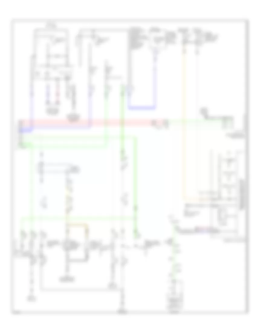 Exterior Lamps Wiring Diagram (2 of 2) for Infiniti JX35 2013