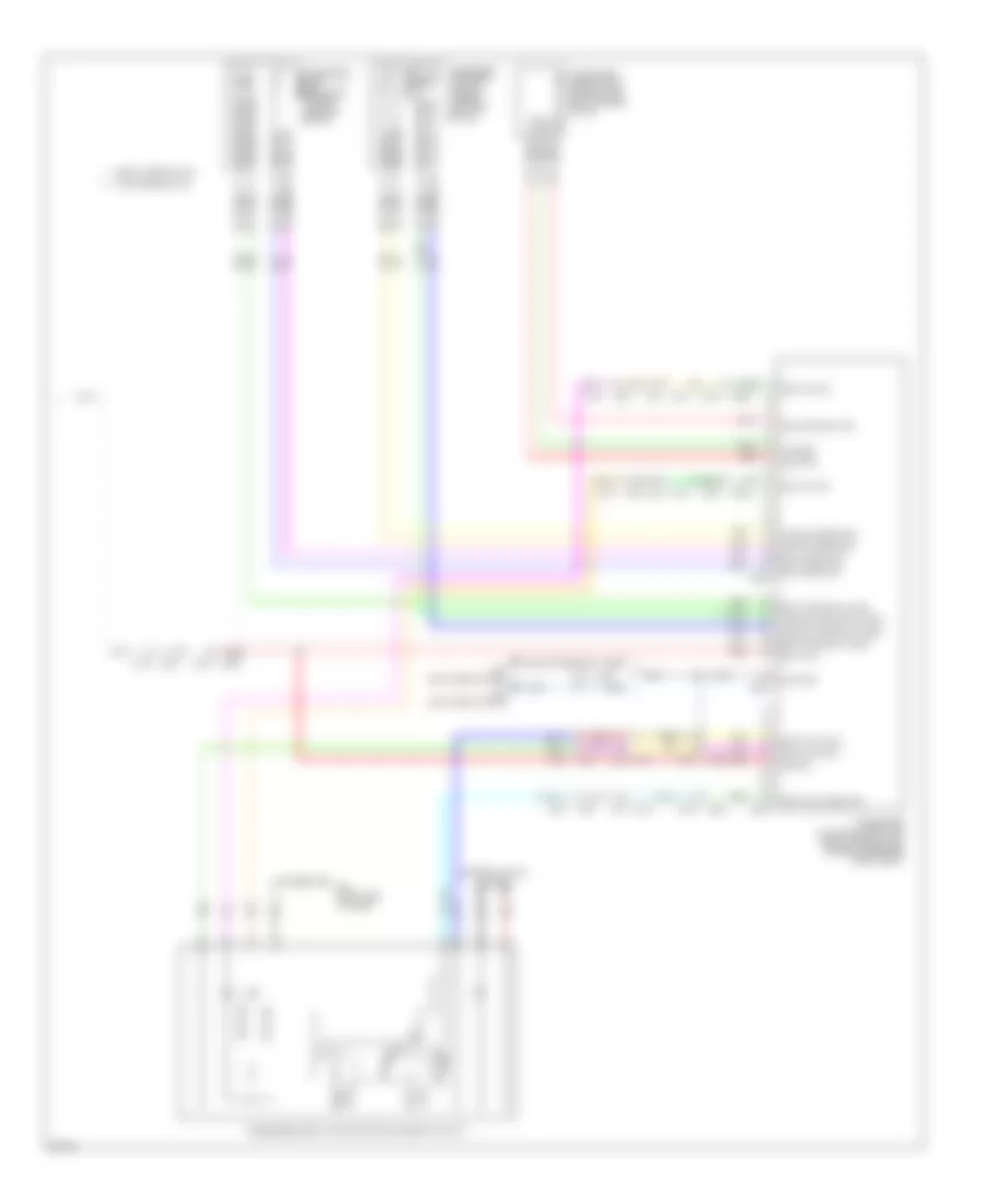 Climate Control Seats Wiring Diagram 2 of 2 for Infiniti JX35 2013