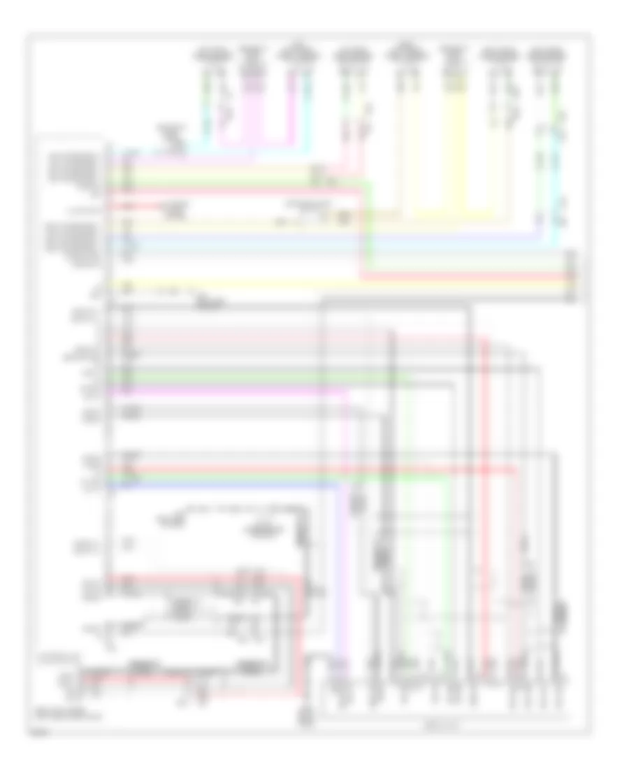 Radio Wiring Diagram Base 1 of 4 for Infiniti JX35 2013