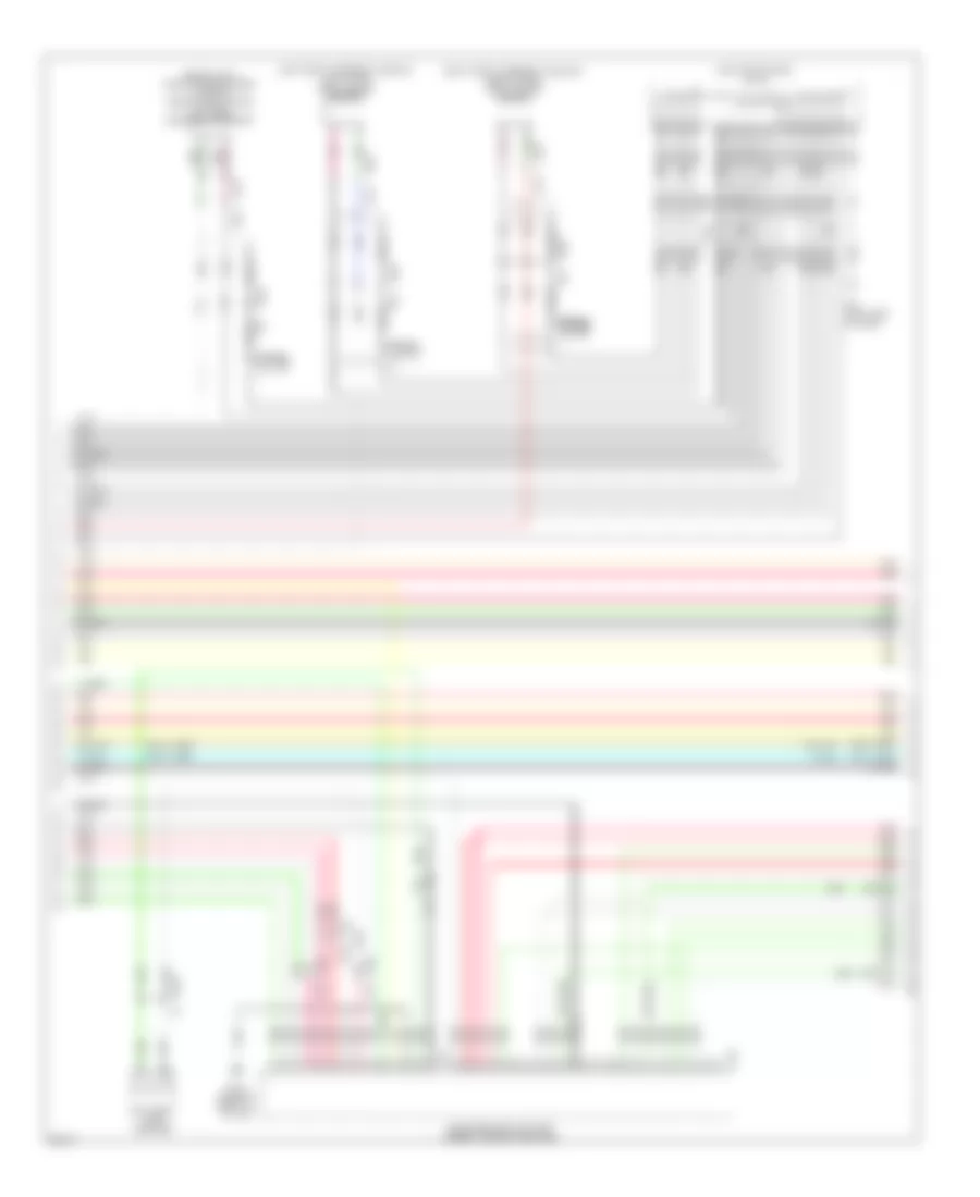 Radio Wiring Diagram, Bose with Surround Sound (7 of 12) for Infiniti JX35 2013