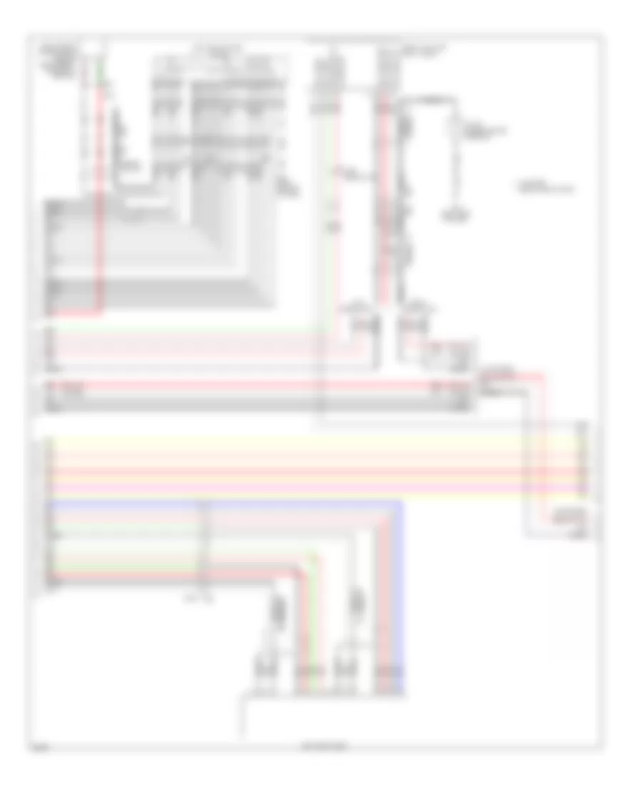 Radio Wiring Diagram Bose without Surround Sound 7 of 10 for Infiniti JX35 2013