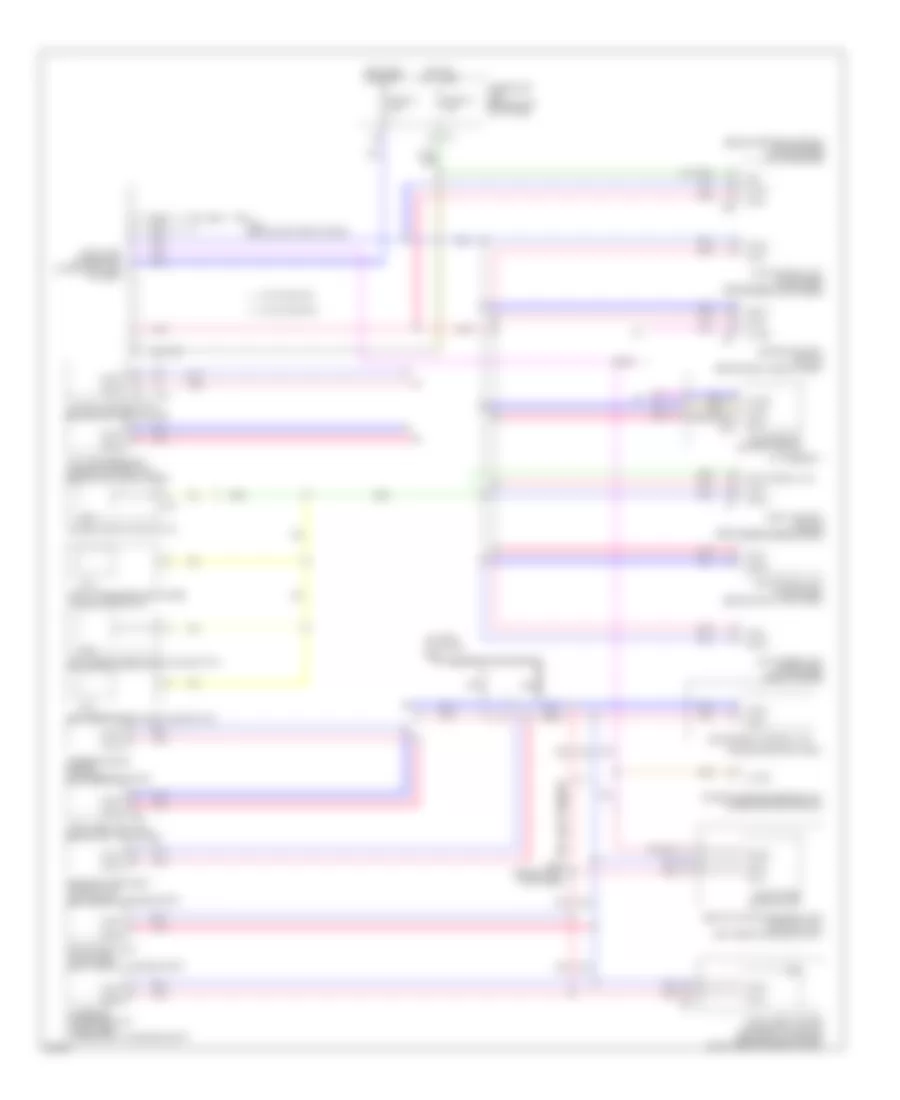 Computer Data Lines Wiring Diagram for Infiniti M35 x 2008