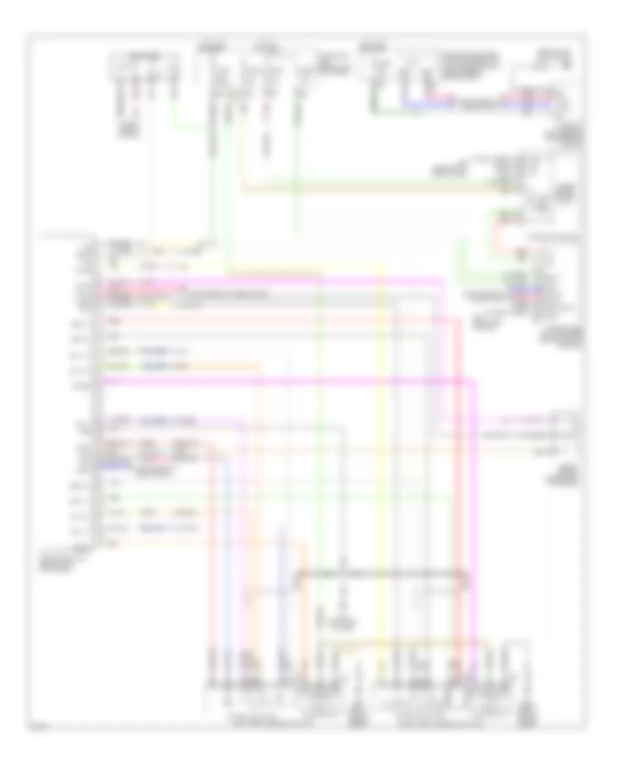 Adaptive Front Lighting Wiring Diagram for Infiniti M35 x 2008