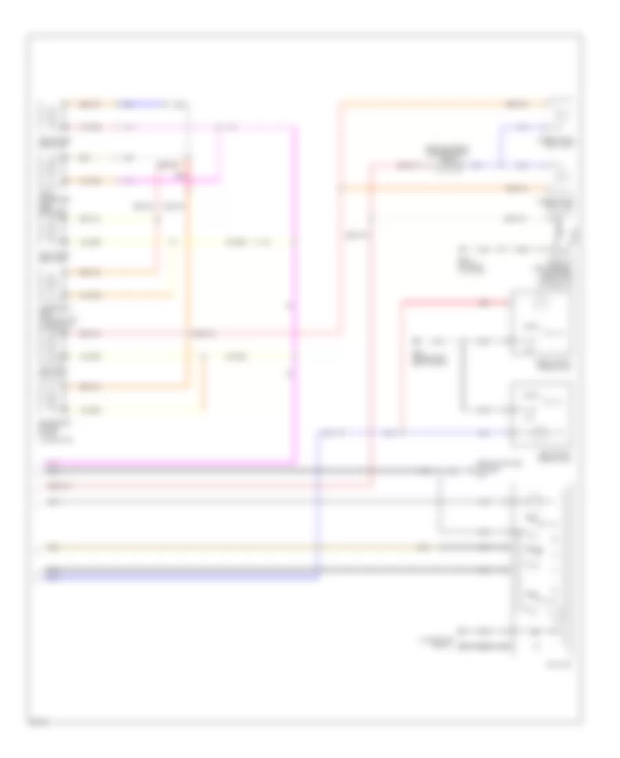 Courtesy Lamps Wiring Diagram 2 of 2 for Infiniti M35 x 2008