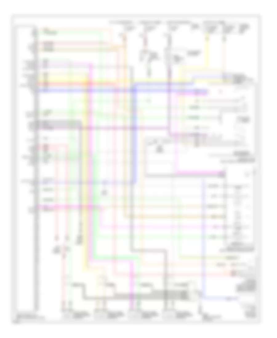 Anti lock Brake Wiring Diagrams for Infiniti QX4 1997