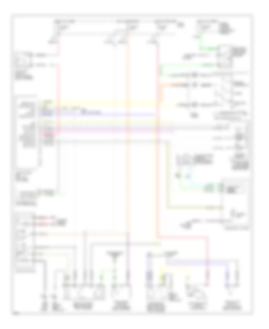 Cruise Control Wiring Diagram for Infiniti QX4 1997