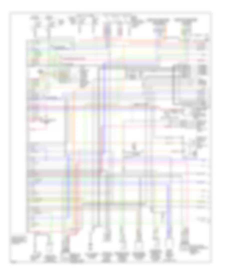 3 3L Engine Performance Wiring Diagrams 1 of 2 for Infiniti QX4 1997