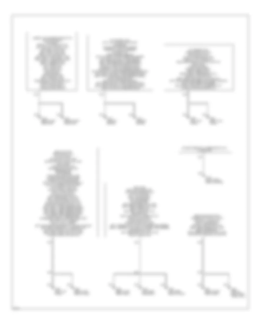 Ground Distribution Wiring Diagram for Infiniti QX4 1997