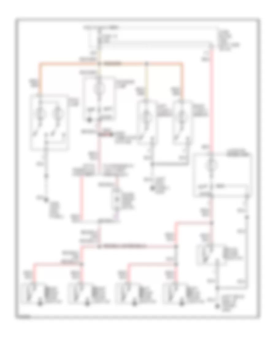 Courtesy Lamps Wiring Diagram for Infiniti QX4 1997
