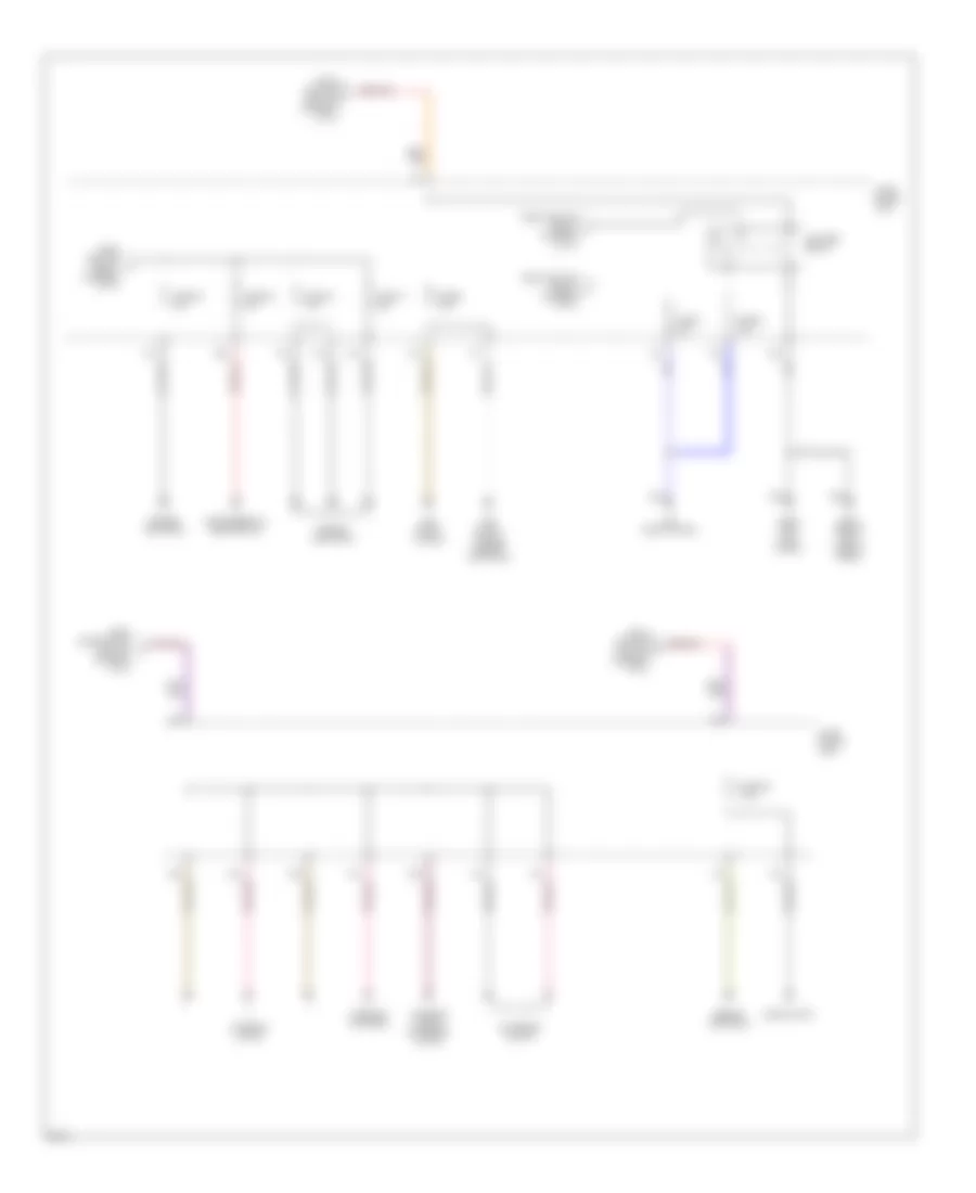 Power Distribution Wiring Diagram (3 of 3) for Infiniti QX4 1997