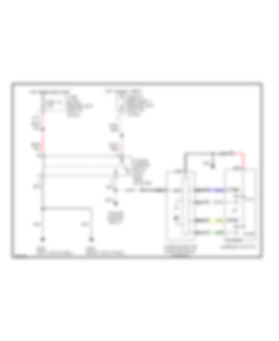 Power TopSunroof Wiring Diagrams for Infiniti QX4 1997