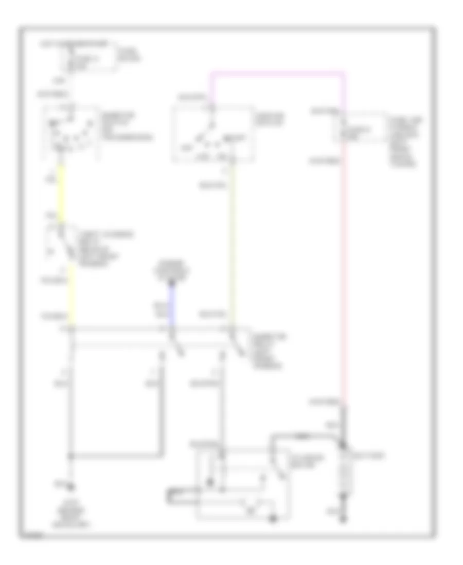 Starting Wiring Diagram for Infiniti QX4 1997