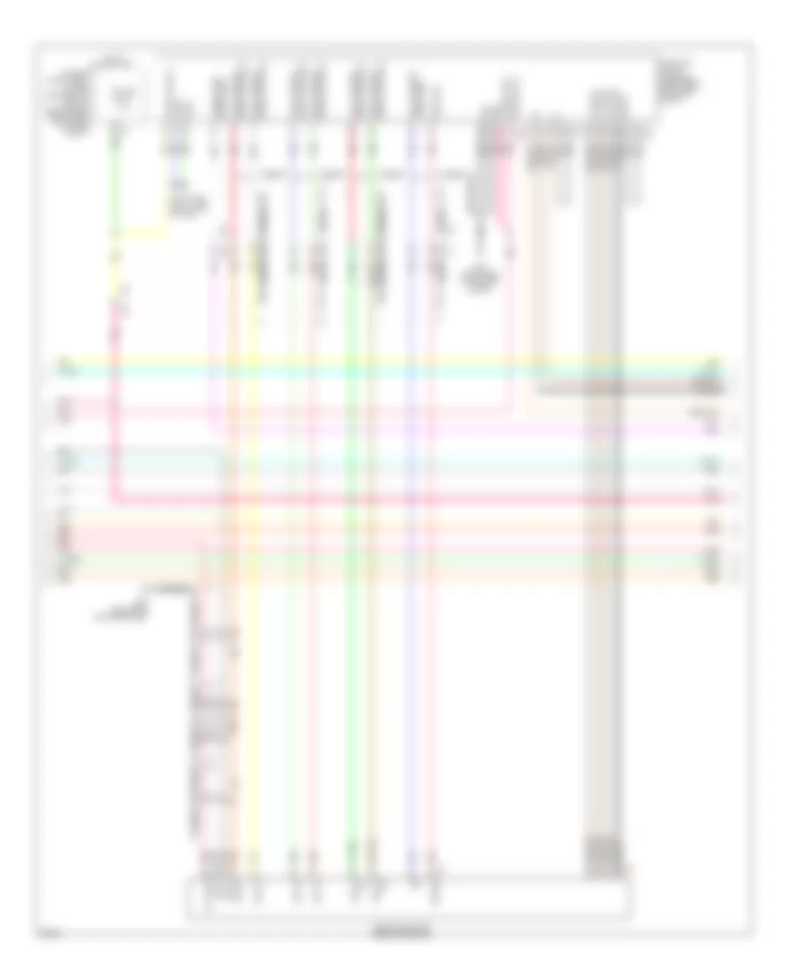 3 5L Hybrid Hybrid System Wiring Diagram 2 of 4 for Infiniti M35h 2013