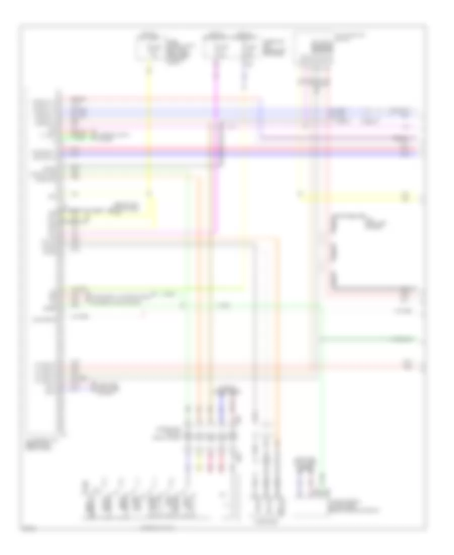 Premium Sound Radio Wiring Diagram, without Mobile Entertainment System  Bose Surround Audio 5.1 Channel System (1 of 6) for Infiniti M45 2008