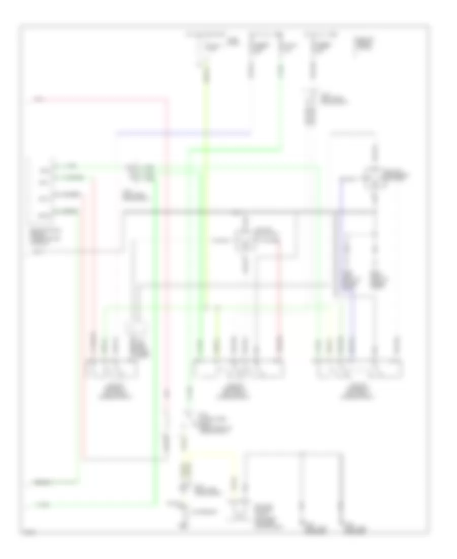 Air Conditioning Wiring Diagrams (2 of 2) for Infiniti I30 1998