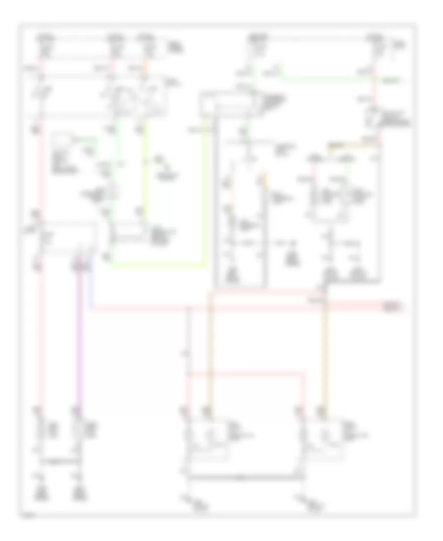 Exterior Lamps Wiring Diagram (1 of 2) for Infiniti I30 t 1998