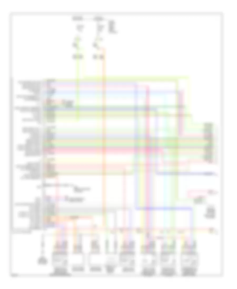 Automatic A C Wiring Diagram 1 of 3 for Infiniti QX56 2008