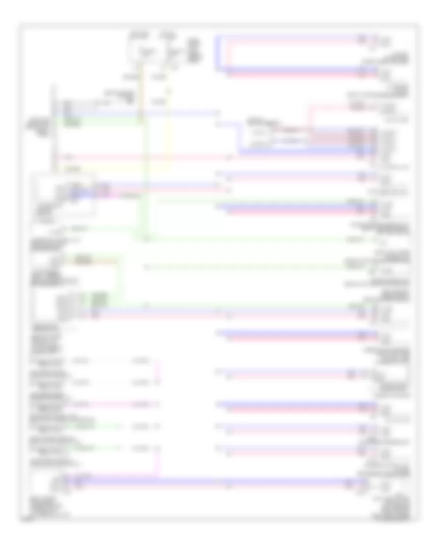 Computer Data Lines Wiring Diagram for Infiniti QX56 2008