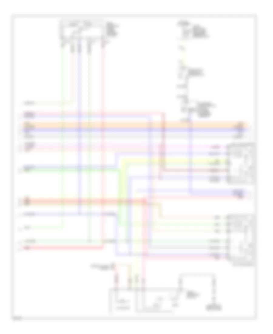 Memory Systems Wiring Diagram (2 of 3) for Infiniti QX56 2008