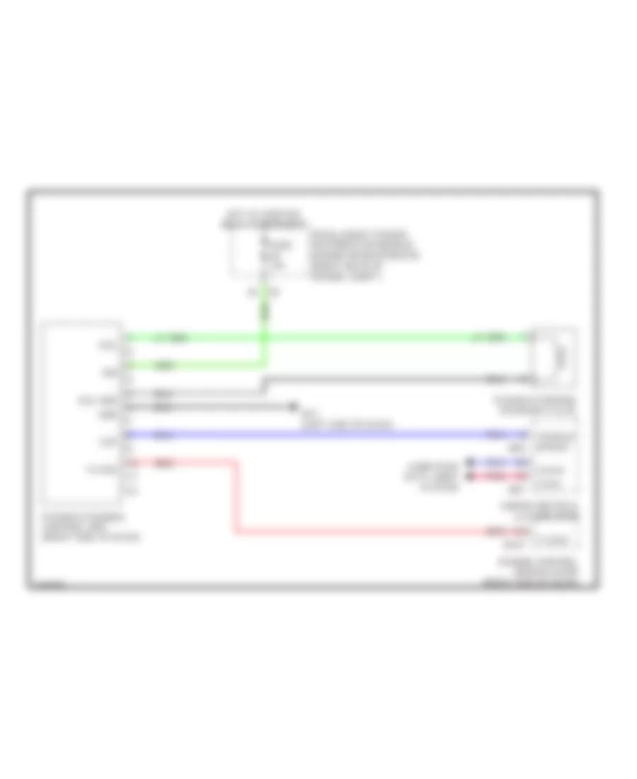 Electronic Power Steering Wiring Diagram for Infiniti EX35 2009