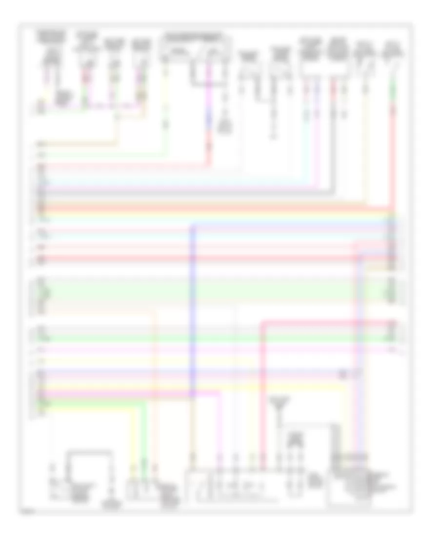 Anti theft Wiring Diagram 2 of 4 for Infiniti EX35 Journey 2009