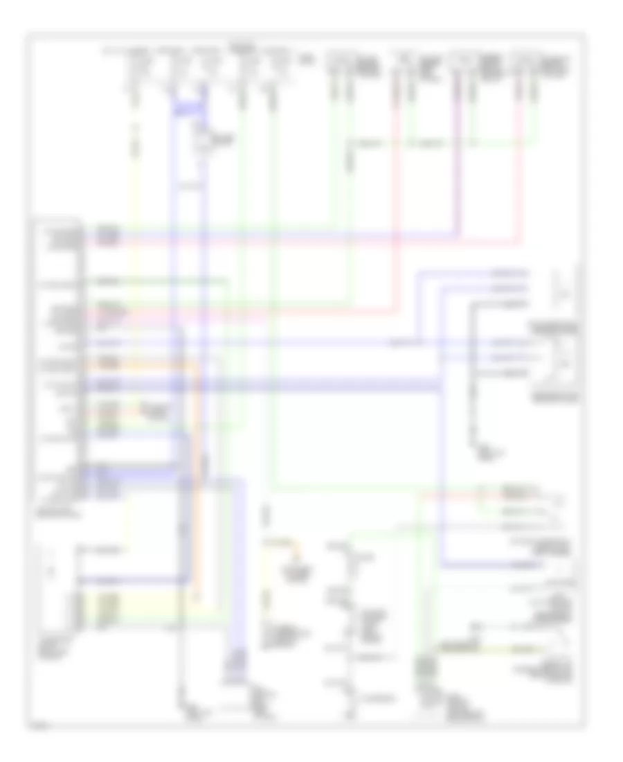 Air Conditioning Wiring Diagrams for Infiniti QX4 1998