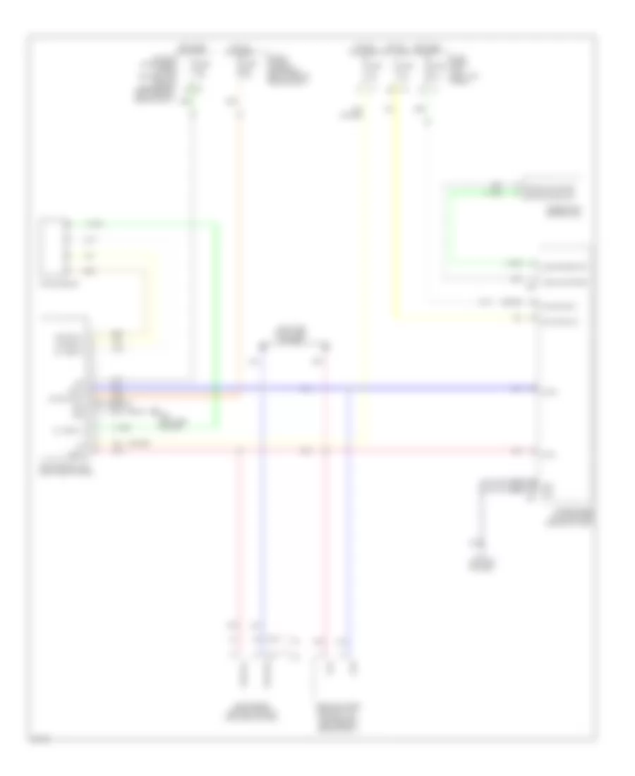 AWD Wiring Diagram for Infiniti FX35 2009