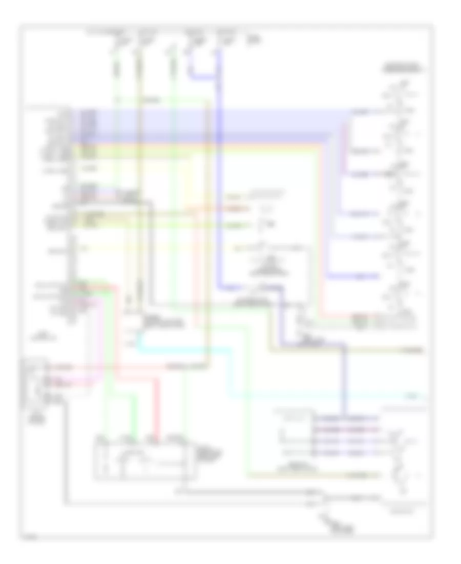 Manual A C Wiring Diagram 1 of 2 for Infiniti G20 1999