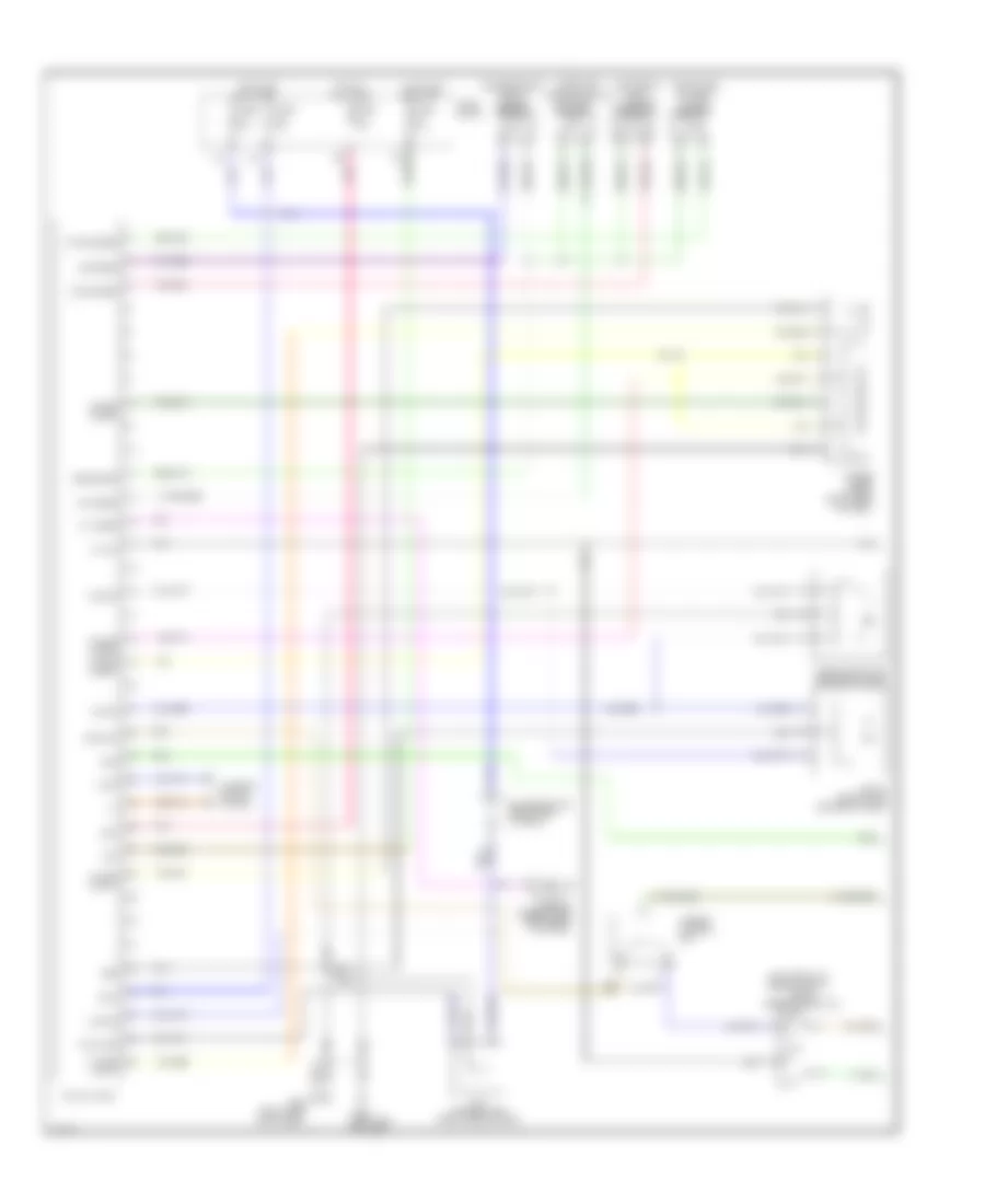 Automatic A C Wiring Diagram 1 of 2 for Infiniti G20 t 1999