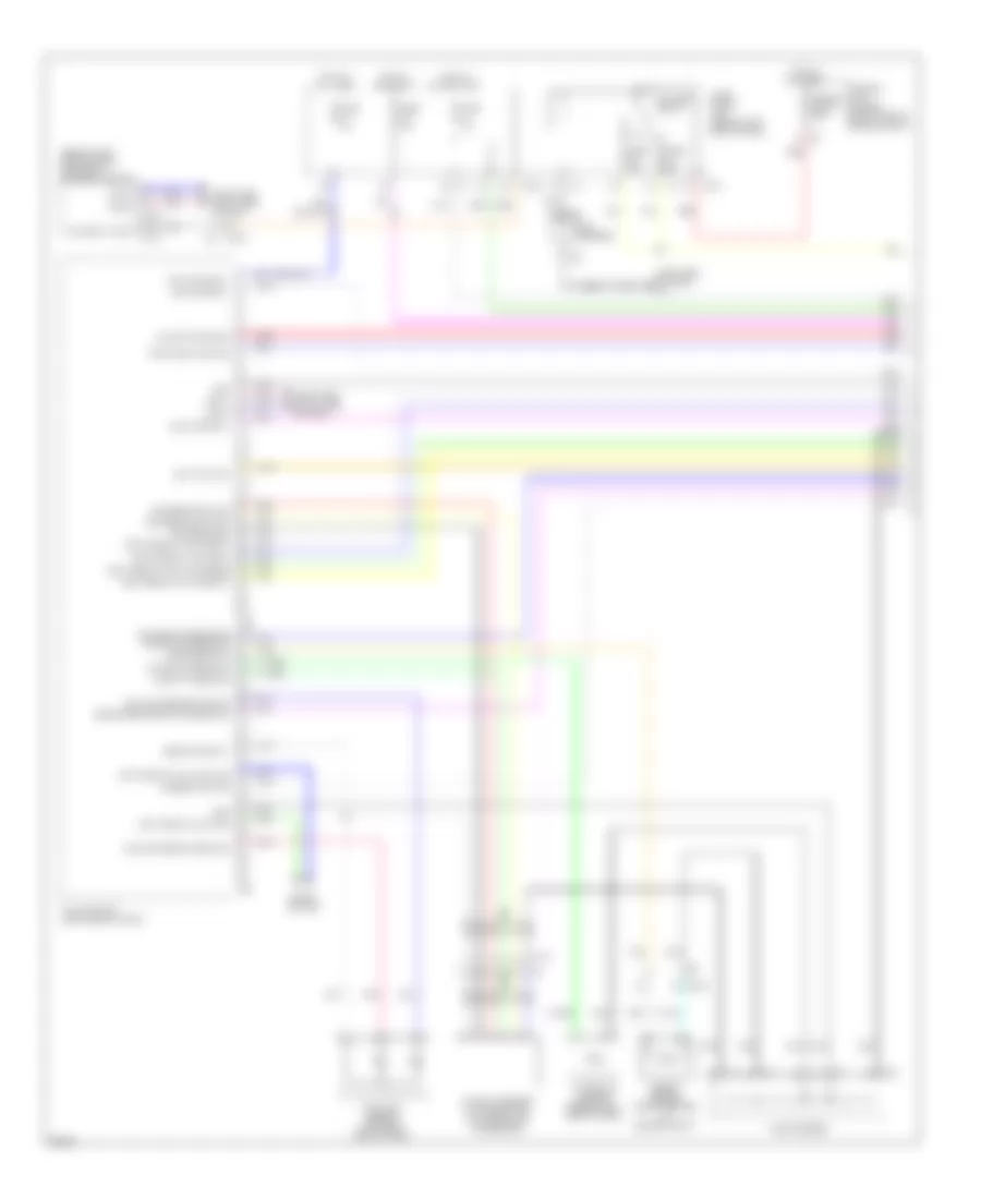 Automatic A C Wiring Diagram 1 of 4 for Infiniti M56 x 2013