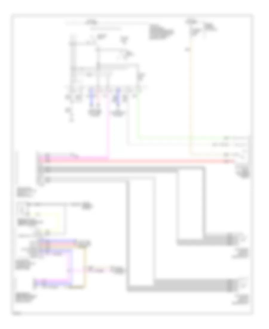 Cooling Fan Wiring Diagram for Infiniti G37 2009