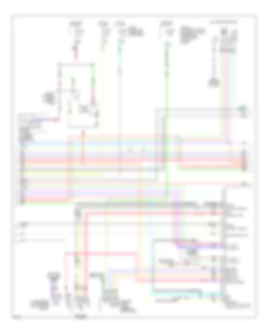 Navigation Wiring Diagram, Convertible (4 of 5) for Infiniti G37 2009