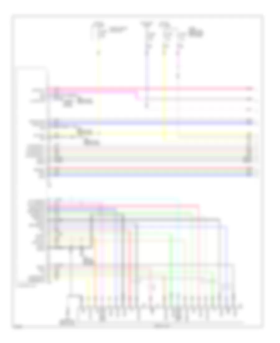 Bose Radio Wiring Diagram Convertible without Navigation 1 of 5 for Infiniti G37 2009